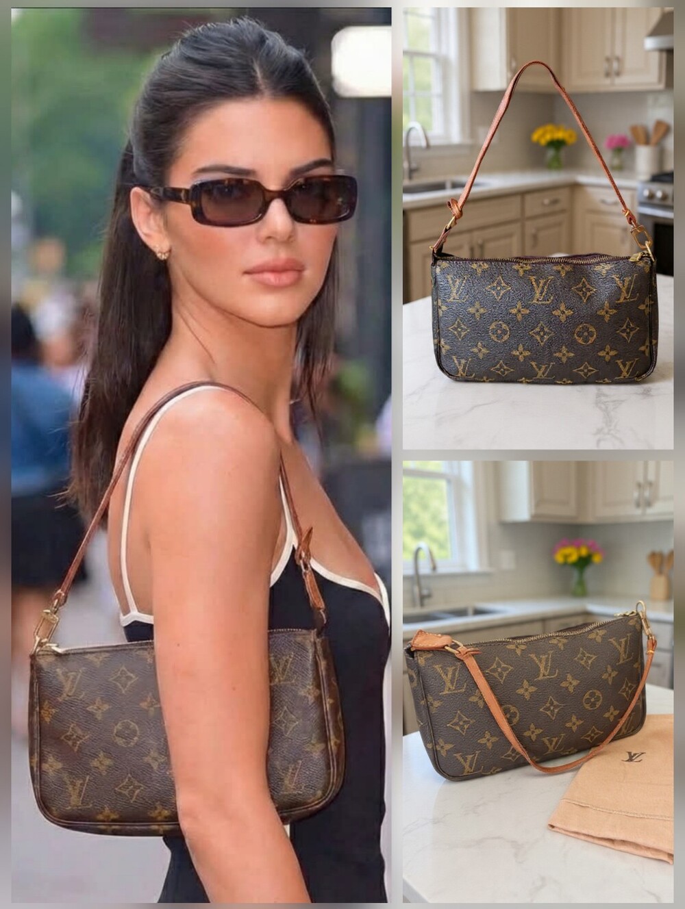 Louis Vuitton  Pochette Accessoires Monogram Vintage 99's ✨Great Condition